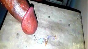 I can't believe he did this! Big black gay big dick amateur BBC cum load PT 22