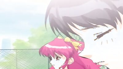 Hot action with round ass dolls getting frisky in a steamy hentai video