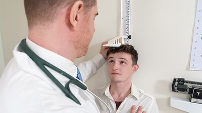 Boner-inducing doctor visits adorable Twink, 18 Year Olds on their first checkup