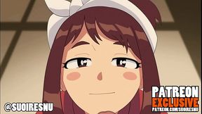 Hentai Uraraka and Midoria