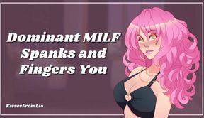 Dominant MILF Spanks and Fingers Your Ass [erotic audio roleplay]