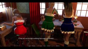 The Lust City - 18 Year Old Busty Cristmas Elf Shows Her Beautiful Body for Santa After She Disappointed Him