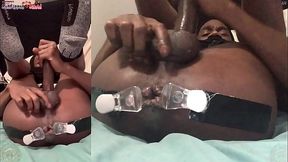 *PREMIUM* TWO ANGLES | Clamps For My Huge Asshole - Starring DJ ButtPussy