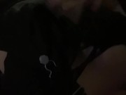 Big titty emo gf thigh high tease