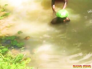 AMATEUR CONCUPISCENT WIFE BANG BY VILLAGERS WHO CAME TO FETCH WATER