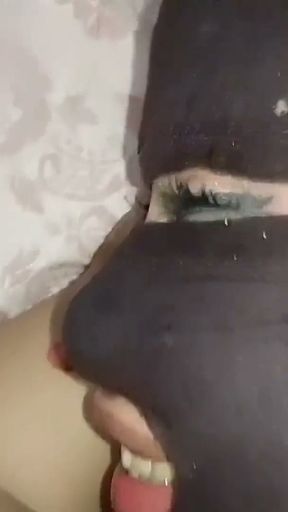 Sharmota is an Egyptian woman who gets her pussy fucked by a mistress and her ass gets pounded hard   Clip 1