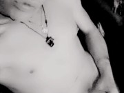 Stroking that dick after being in the clouds