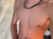 I couldn’t stop watching him alone in a hotel room…🤤