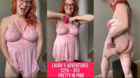 BBW Milf Laura Leslie BTS Porn Vlog - Pretty In Pink