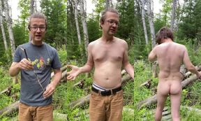 Glasses Jock Strips Forest Nude Dripping Soft Uncut Cum Gush