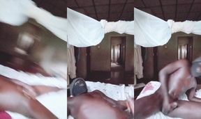 Massive huge MONSTER Africa dick is really hard after some massage