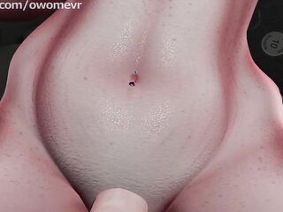 Hot Shemale hentai works out at the nudist gym and screws u with her flawless Girlcock