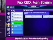 Cup the balls! Fap CEO:Men Stream #16 w/HentaiGayming