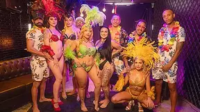 Real Anal Carnaval Party Orgy