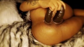 Ebony Babe Craves Two Cocks Dp!!! Try Not To Cummm