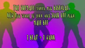 the sexy shemale turns you bi and now you are gay for your bff metronome joi by goddesslana