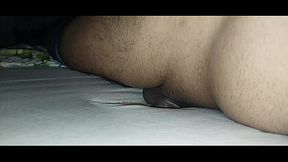 I fuck with the mattress with a condom and ejaculate sperm in the hole in the mattress