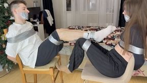 Couple bondage
