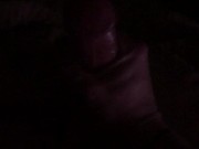 Using lotion to rub my big cock .. thinking about being inside you while I cum so hard .. huge load