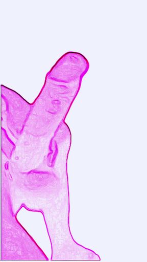 Pink dick wants psychedelic mouth