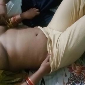 Beautiful Indian girl showing her boobs and pussy.