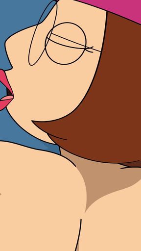 FAMILY GUY MEG CREAMPIED STAN AMERICAN DAD PORN   Clip 1
