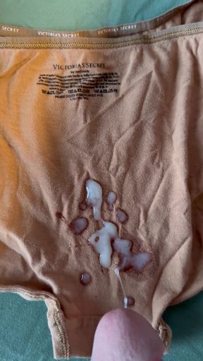 Cum on wife's panties 51