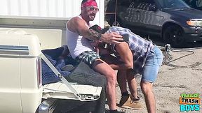 TRAILERTRASHBOYS Hunks Vince Parker And Jake Nicola Bareback