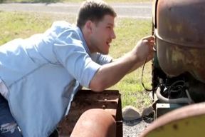 NextDoorWorld gay-for-pay Farmer ravages The Town's GayBoy