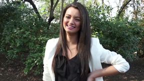 Horny girl fucking a big dick