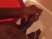 Phone bone in the shower