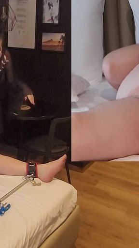 Dark Nuts Meets Her Slave Marco in a Hotel