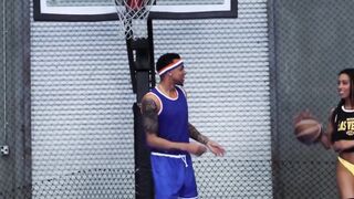 KINKY SPORTS GIRL JAYNE DOH FUCKED BY LAWSON IN BASKETBALL COURT