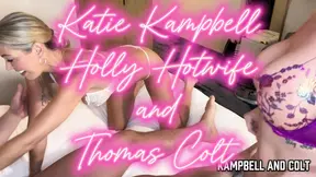 Hotwife Holly gets double blowjob in couples therapy