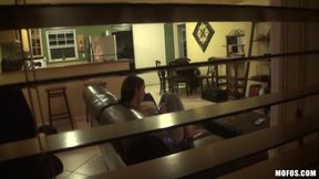 Pervs on Patrol - Big Tit Danni Cole Caught by Voyeur Justin Masturbating Leads to Doggystyle &amp; Cumshot