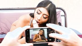 ”Big Breasted step sister Violet Myers”