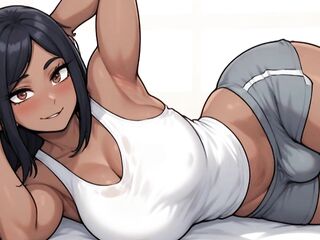 A adorable oral for your Shemale hentai ally