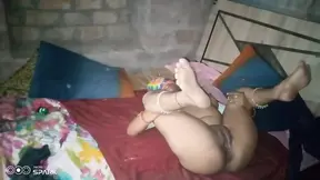 Bhabhi ko rat me jor se sex in house.