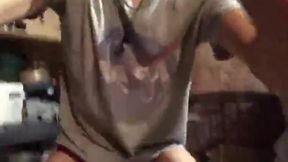 Muscular Webcam Twunk Stroking His Big Cock