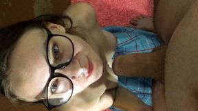 Are You Going to Suck or Talk? My Girlfriend Can't Suck with Closed Mouth!