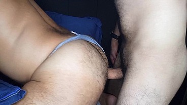 Foda completa com Luiz Bear,ursão me deu gostoso esse rabo