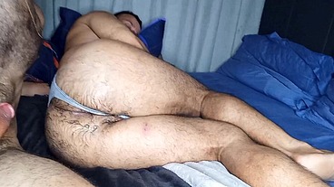Foda completa com Luiz Bear,ursão me deu gostoso esse rabo