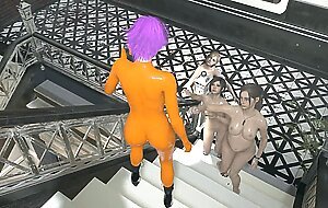 Sexy Black Widow Natasha Romanoff_Latex Chubby Thicker Nude_Sexy Latex Big Ass Resident Evil 2