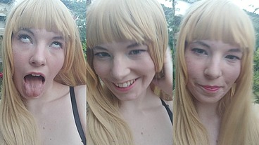 Feeling silly and giddy all dressed up