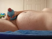 Laying down and fucking my stroker