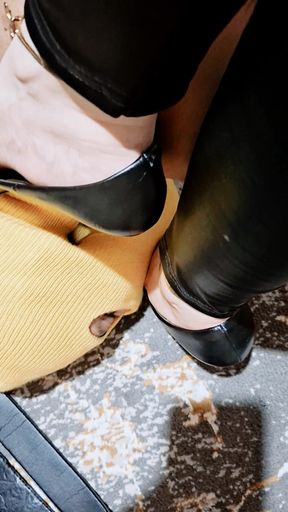 Part 2 Extreme Facesitting Slave Training Intense Foot Worship, Shoe Domination & Full Humiliation