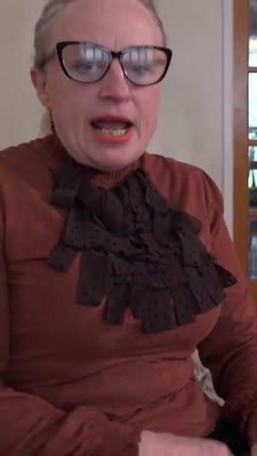 AuntJudysXXX - Your Mature MILF Tutor Ms. Andrea Ann Finds a Naughty Way to Motivate You   Clip 1