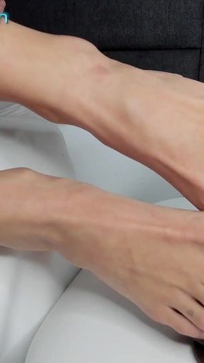 Insane Toe Play and Dildo Fun