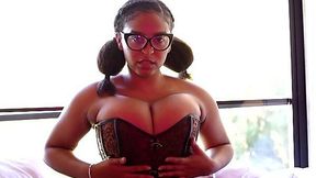 Big Ebony Tits Professor GAIA's Freaky Snapchat Surprise!