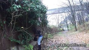Piss In Public featuring minx's public scene
